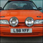 Orange Rover 220 GTI L98YFF