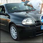 Black Renault Clio X937CMW