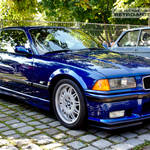 Blue BMW E36 M3 Coupe
