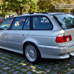 Silver BMW E34 5-Series Touring