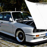 White BMW E30 M3
