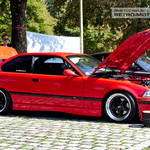 Red BMW E36 M3 Coupe