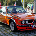 Orange BMW E9 3.0 CSL Coupe Batmobile