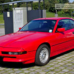 Red BMW 8-Series