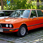 Orange 1975 BMW E12 520