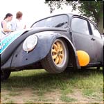 Matt black VW Beetle on hydros HERTS VW