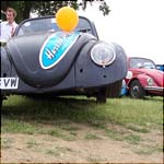 Matt black VW Beetle on hydros HERTS VW