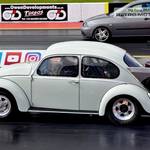 White VW Beetle RWYB