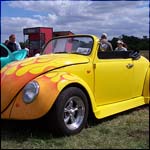 Yellow VW Beetle Wizard Roadster