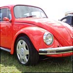 Orange VW GT Beetle XPU834L