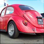 Julian Robinson - Red VW Beetle - CNU953G