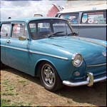 Blue VW Type 3 Squareback