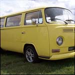Yellow VW Type 2 Bay Window NMV399L