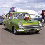 Green Ford Cortina Mk1 V8 GAM845D