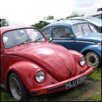 Red VW Beetle HLU696K