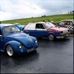 Blue VW Beetle RTM350J - Bruce Collins - VWDRC