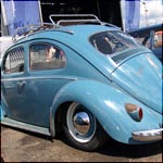 Blue VW Beetle 835XUB