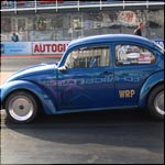 Blue VW Beetle RTM350J - Bruce Collins - VWDRC