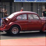Red VW Beetle YYV752H - Dean Clatworthy - VWDRC