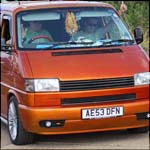 Orange VW T4 AE53DFN