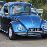 Blue VW Beetle FWF939L