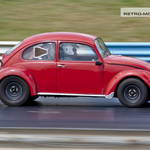 Red VW Beetle OLH283L