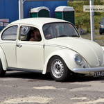 VW Beetle on Porsche steel wheels YTA856E