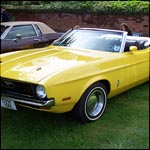 Yellow Ford Mustang Convertible SYH15N