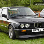Black BMW E30 G424BTW