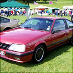 Red Opel Monza A2 GSE C586FCV