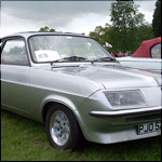 Silver Vauxhall Firenza Droop Snoot PJO523P