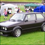 Black VW Golf Mk1 EKF301Y