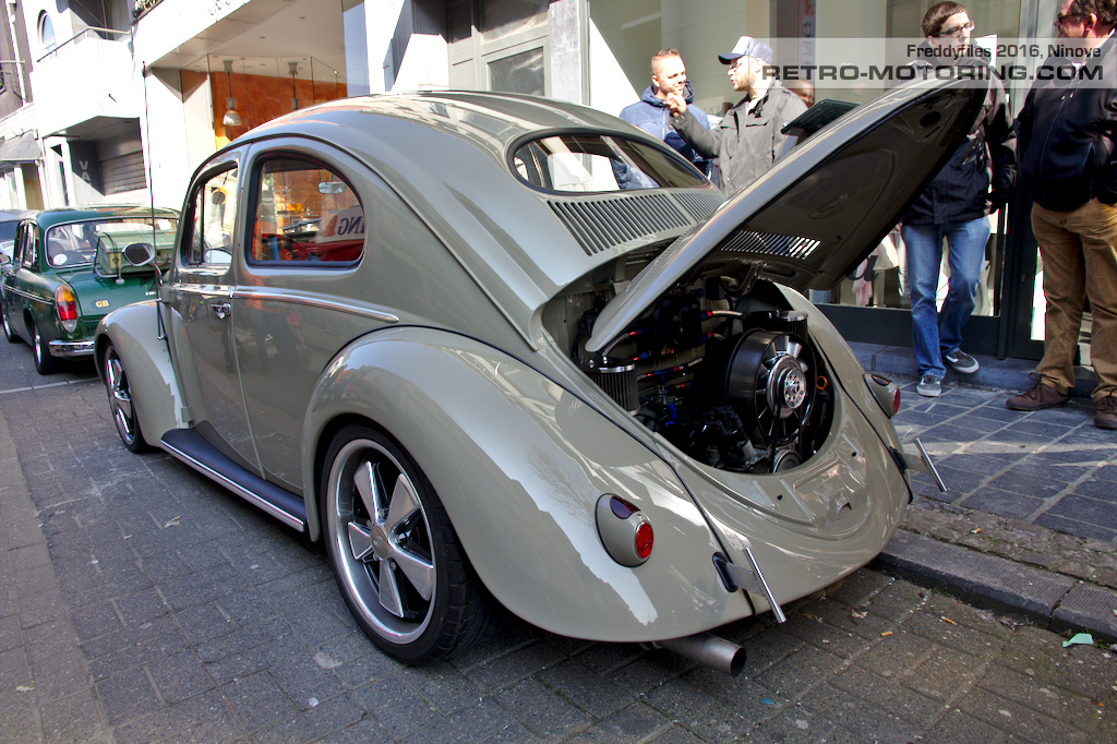 Grey VW Beetle