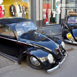 Black VW Beetles