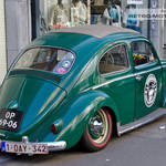 Green VW Beetle 1-OAY-342