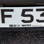 Whites of Wimbledon 1982 Number Plate