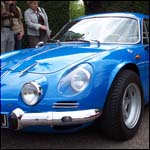 Blue Renault Alpine A110 E Fasa TNA198J