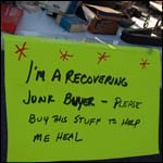Recovering Junk Buyer needs help