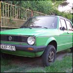 Green VW Golf Mk1 GLS