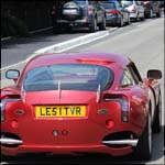 Red TVR Sagaris LE51TVR