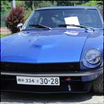 Blue Datsun 240Z