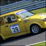Car 39 - Jamie Cryer - Yellow Mk2 Ford Fiesta 1600cc