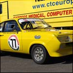 Car 77 - Alan Greenhalgh - Yellow Vauxhall Firenza 2279cc
