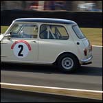 Car 2 - Julian Crossley - White Morris Mini