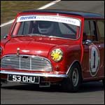 Car 1 - Phil Manser - Red Austin Mini Cooper