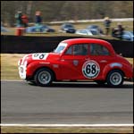 Car 68 - Keith Peter Wright - Red Morris Minor