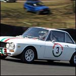 Car 3 - Pietro Caccamo - White Lancia Fulvia