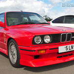 Red BMW E30 M3 5LN