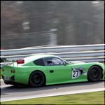 Green Ginetta G50 - Garry Wardle - Car 27