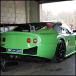 Green Ginetta G50 - Garry Wardle - Car 27